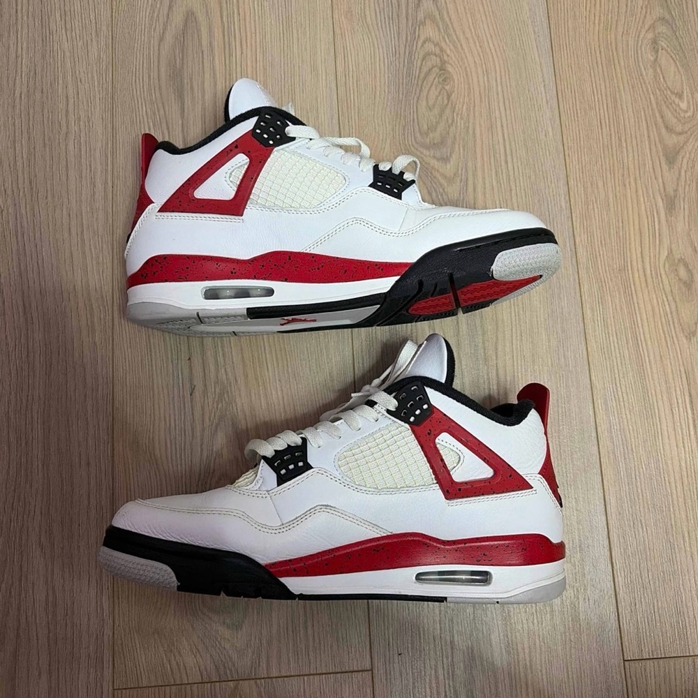 Air Jordan Retro 4 Red Cement Size 9.5